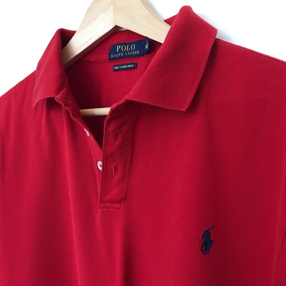 pima stretch mesh polo